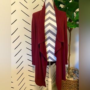 Knox Rose Maroon Cardigan